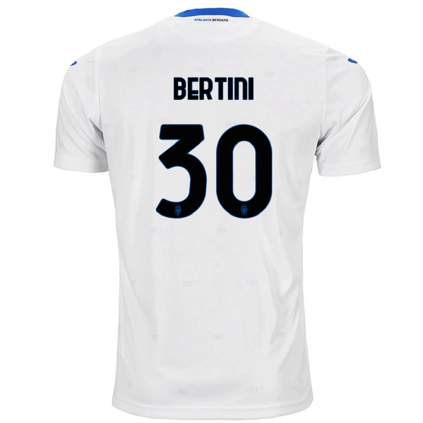 Danxen Dames Tommaso Bertini #30 Wit Uitshirt Uittenue 2024/25 T-Shirt