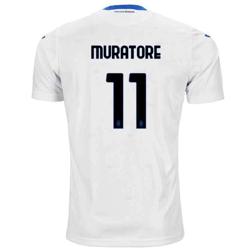 Danxen Dames Simone Muratore #11 Wit Uitshirt Uittenue 2024/25 T-Shirt