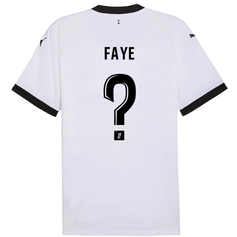 Danxen Dames Mikayil Faye #0 Wit Zwart Uitshirt Uittenue 2024/25 T-Shirt