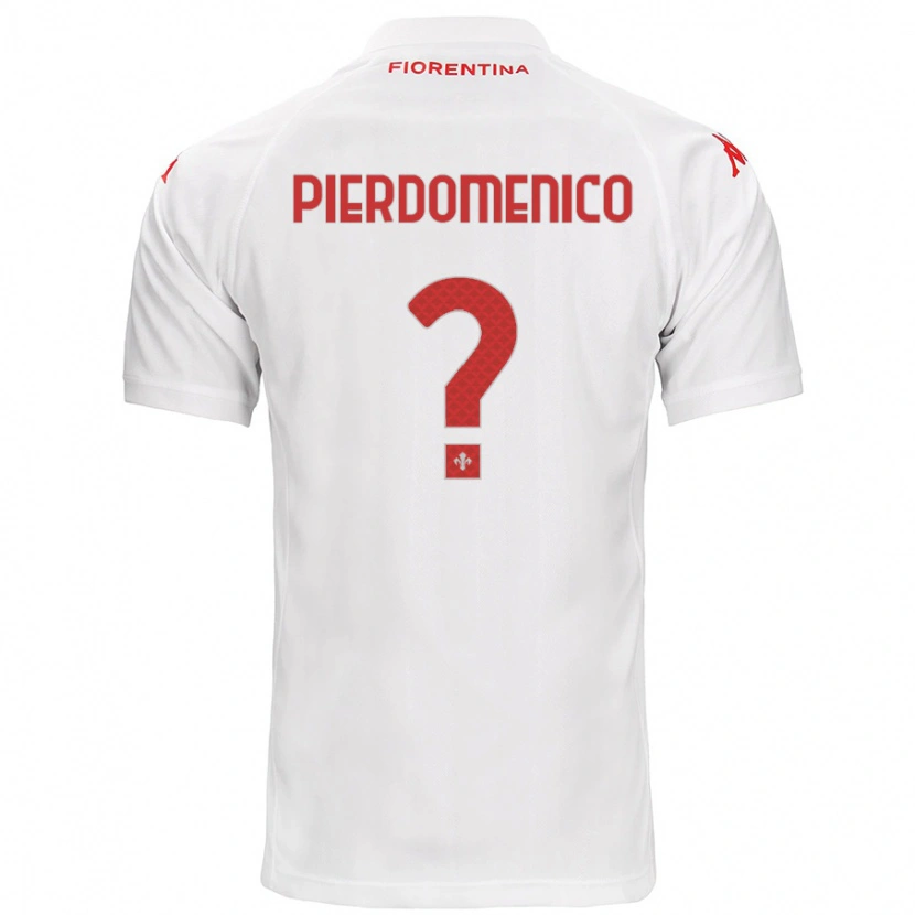 Danxen Dames Jacopo Di Pierdomenico #0 Wit Uitshirt Uittenue 2024/25 T-Shirt