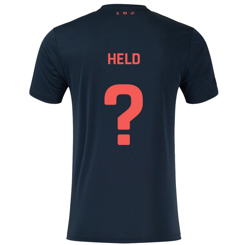 Danxen Dames Nazjir Held #0 Zwart Rood Uitshirt Uittenue 2024/25 T-Shirt
