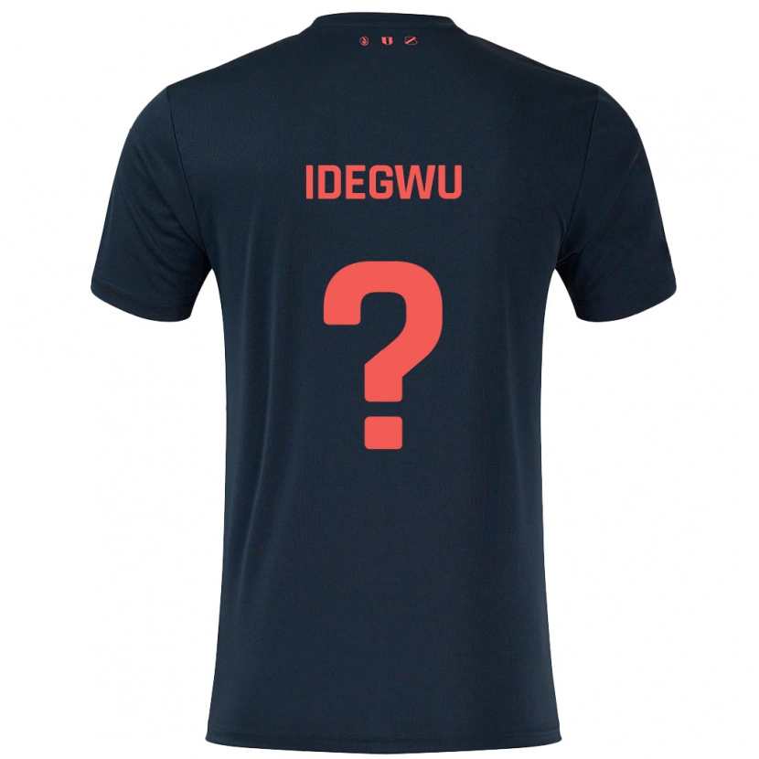 Danxen Dames Kelechi Idegwu #0 Zwart Rood Uitshirt Uittenue 2024/25 T-Shirt