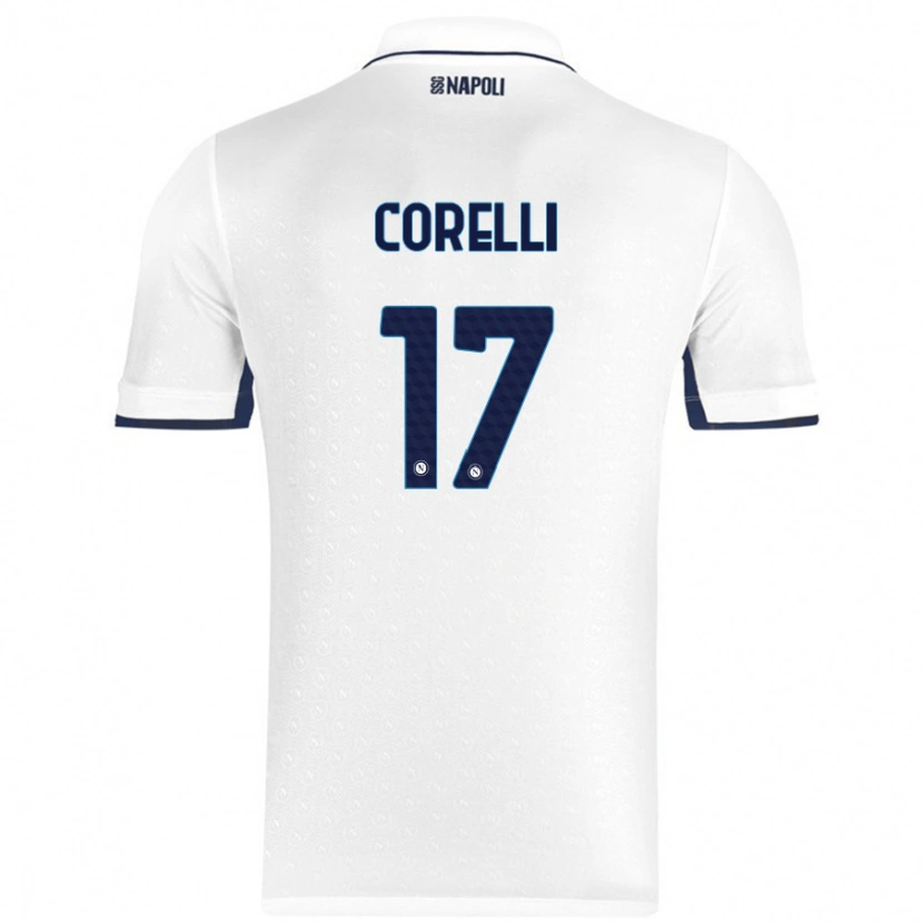 Danxen Dames Alice Corelli #17 Wit Koningsblauw Uitshirt Uittenue 2024/25 T-Shirt