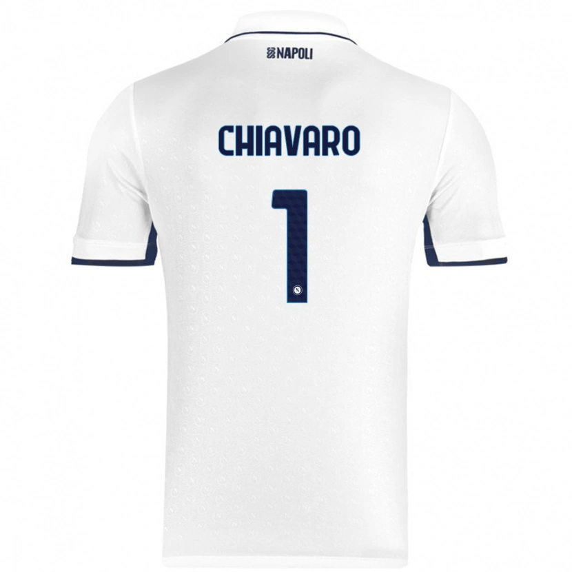 Danxen Dames Kelly Chiavaro #1 Wit Koningsblauw Uitshirt Uittenue 2024/25 T-Shirt