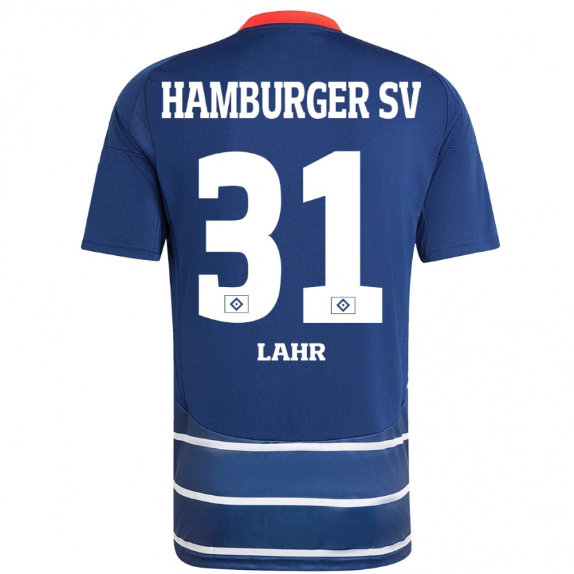 Danxen Dames Jobina Lahr #31 Donkerblauw Uitshirt Uittenue 2024/25 T-Shirt