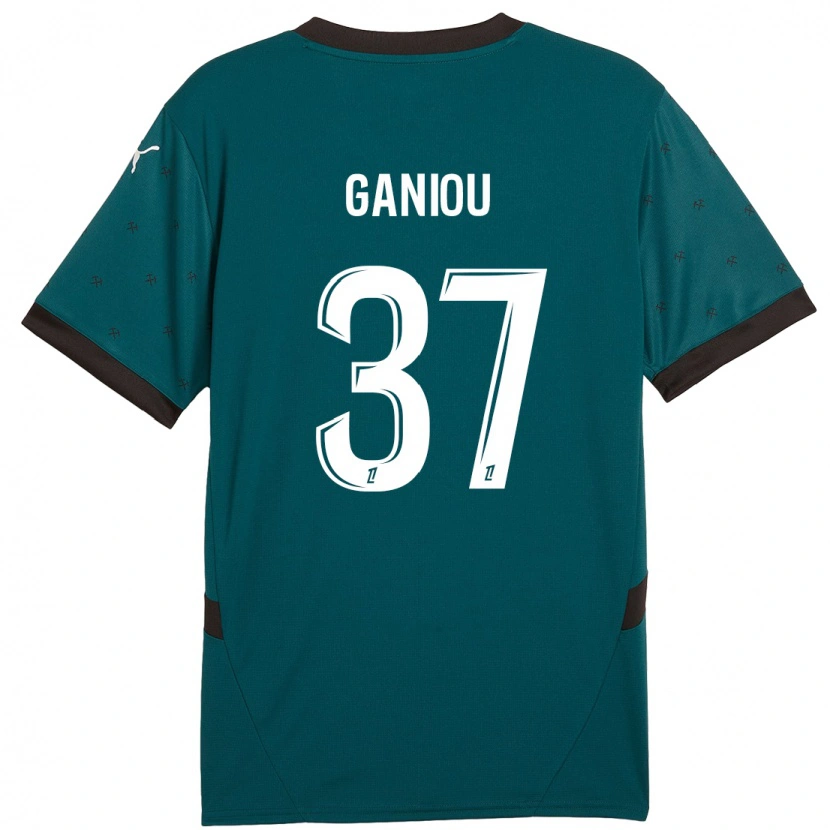 Danxen Dames Ismaëlo Ganiou #37 Donkergroen Uitshirt Uittenue 2024/25 T-Shirt