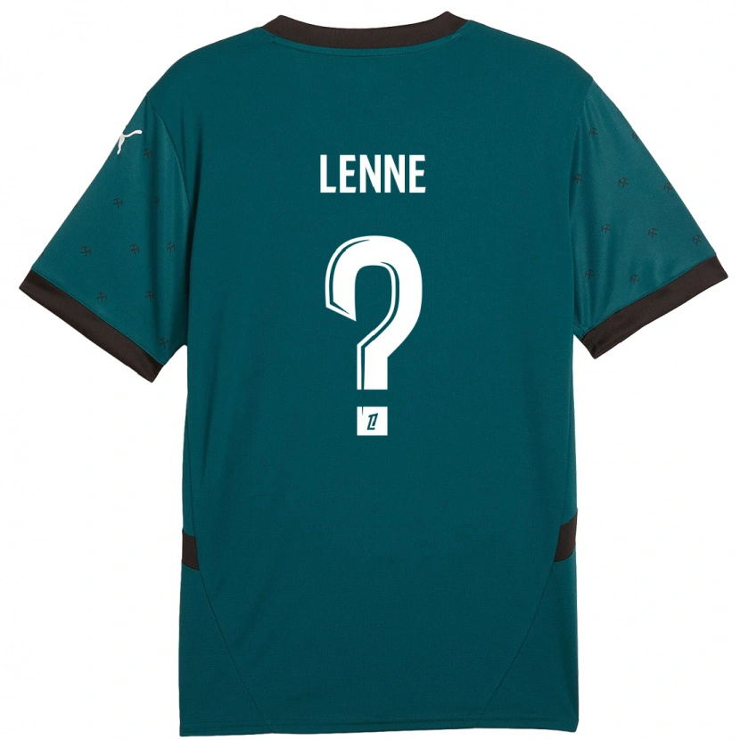 Danxen Dames Oscar Lenne #0 Donkergroen Uitshirt Uittenue 2024/25 T-Shirt