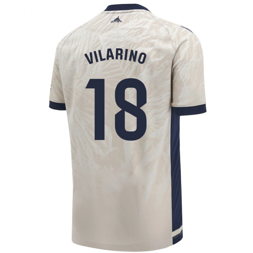 Danxen Dames Maitane Vilariño #18 Lichtgrijs Uitshirt Uittenue 2024/25 T-Shirt
