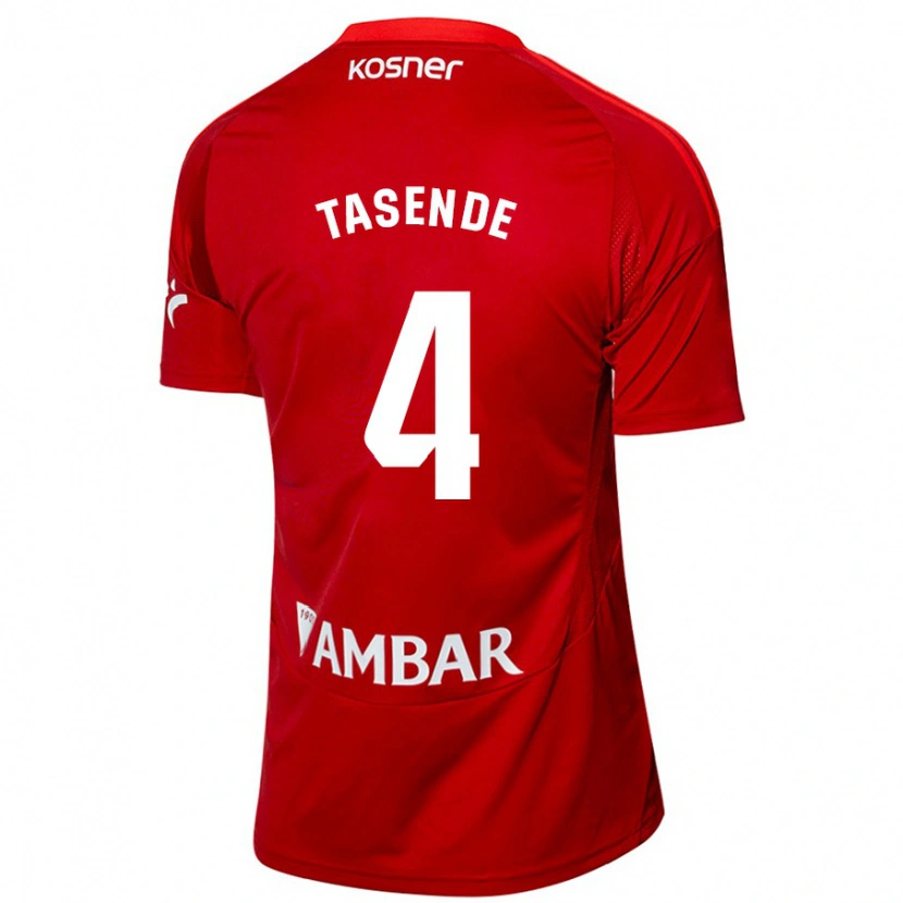 Danxen Dames Dani Tasende #4 Wit Blauw Uitshirt Uittenue 2024/25 T-Shirt