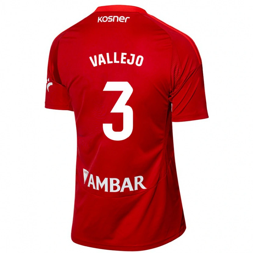 Danxen Dames Jaime Vallejo #3 Wit Blauw Uitshirt Uittenue 2024/25 T-Shirt