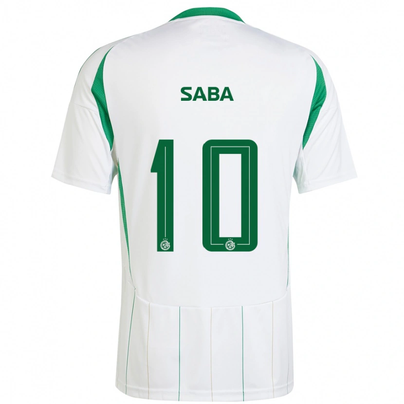 Danxen Dames Dia Saba #10 Witgroen Uitshirt Uittenue 2024/25 T-Shirt
