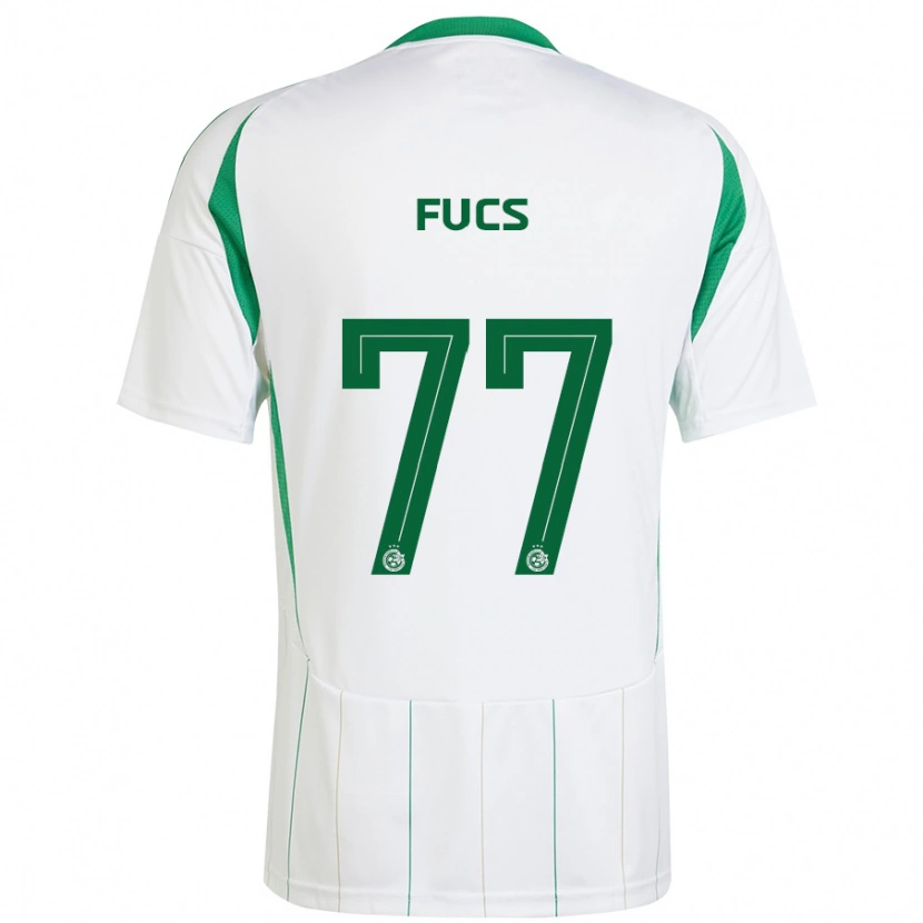 Danxen Dames Roee Fucs #77 Witgroen Uitshirt Uittenue 2024/25 T-Shirt