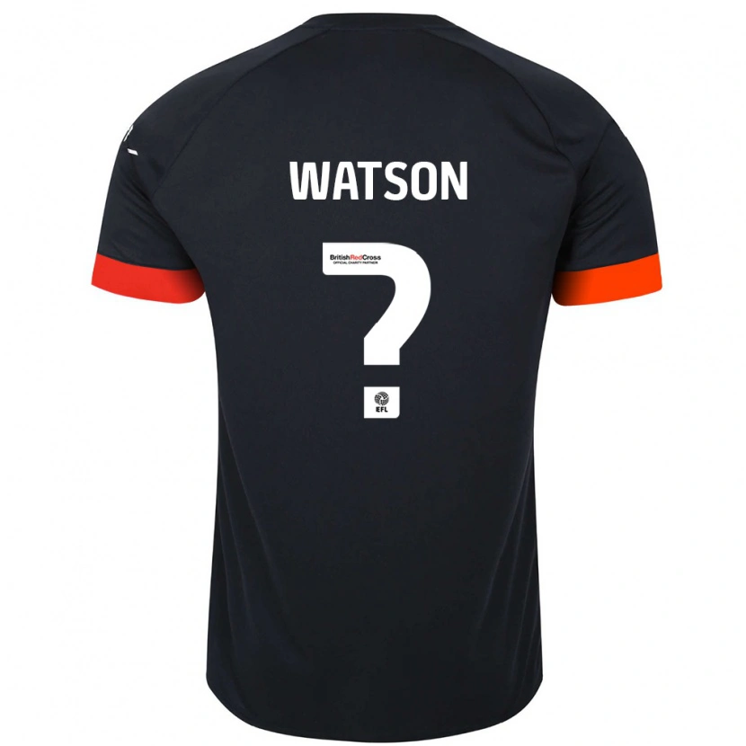 Danxen Dames Louie Watson #0 Zwart Oranje Uitshirt Uittenue 2024/25 T-Shirt