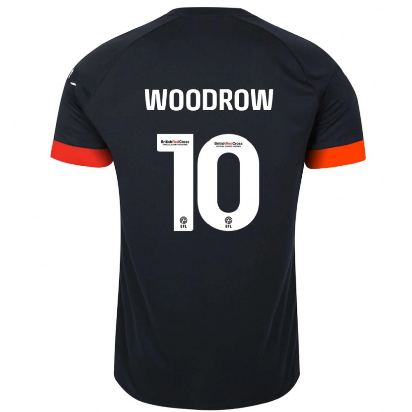 Danxen Dames Cauley Woodrow #10 Zwart Oranje Uitshirt Uittenue 2024/25 T-Shirt