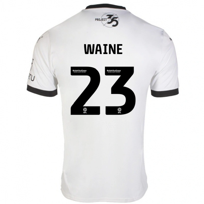 Danxen Dames Ben Waine #23 Wit Zwart Uitshirt Uittenue 2024/25 T-Shirt