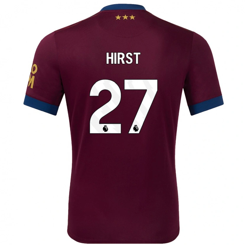 Danxen Dames George Hirst #27 Bruin Uitshirt Uittenue 2024/25 T-Shirt
