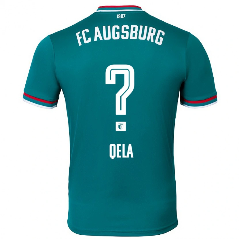 Danxen Kinderen Arlind Qela #0 Donkergroen Uitshirt Uittenue 2024/25 T-Shirt