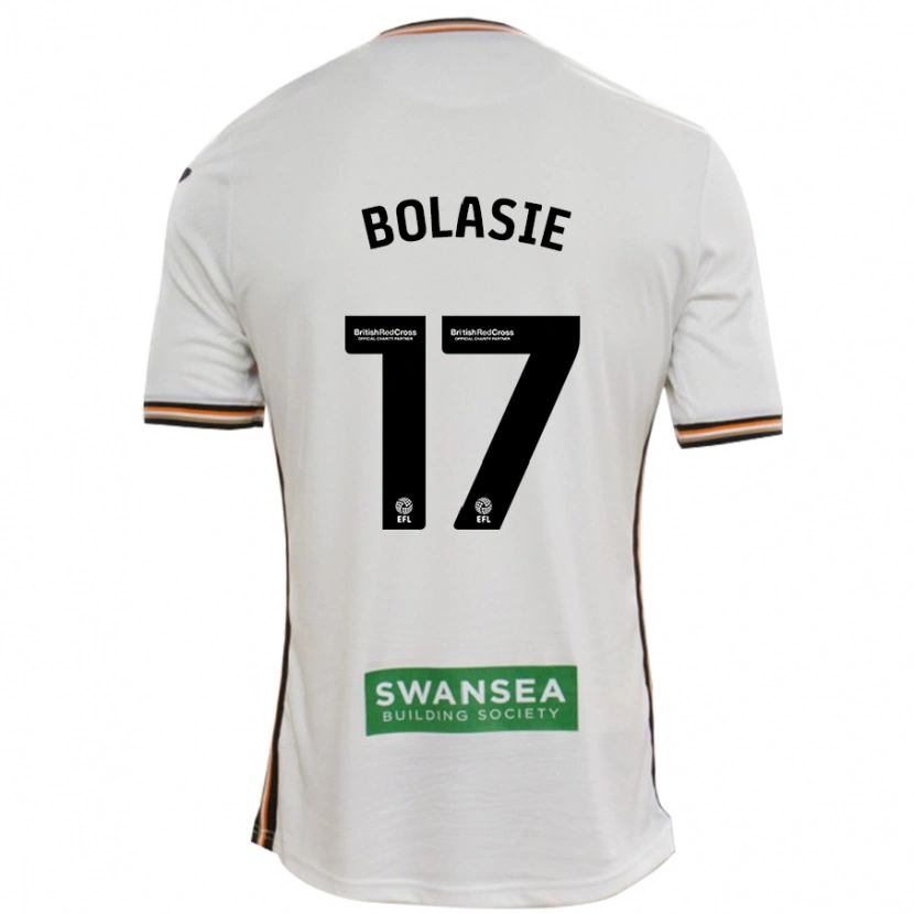 Danxen Heren Yannick Bolasie #17 Wit Thuisshirt Thuistenue 2024/25 T-Shirt