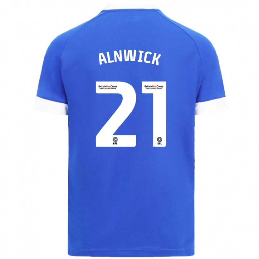 Danxen Heren Jak Alnwick #21 Hemelsblauw Thuisshirt Thuistenue 2024/25 T-Shirt
