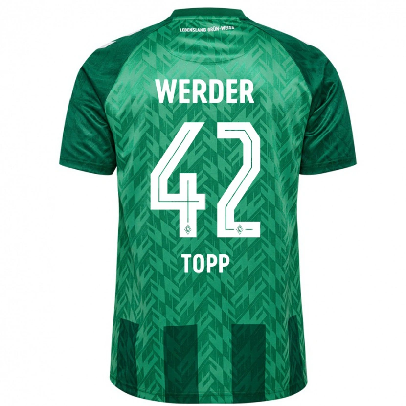 Danxen Heren Keke Topp #42 Groen Thuisshirt Thuistenue 2024/25 T-Shirt