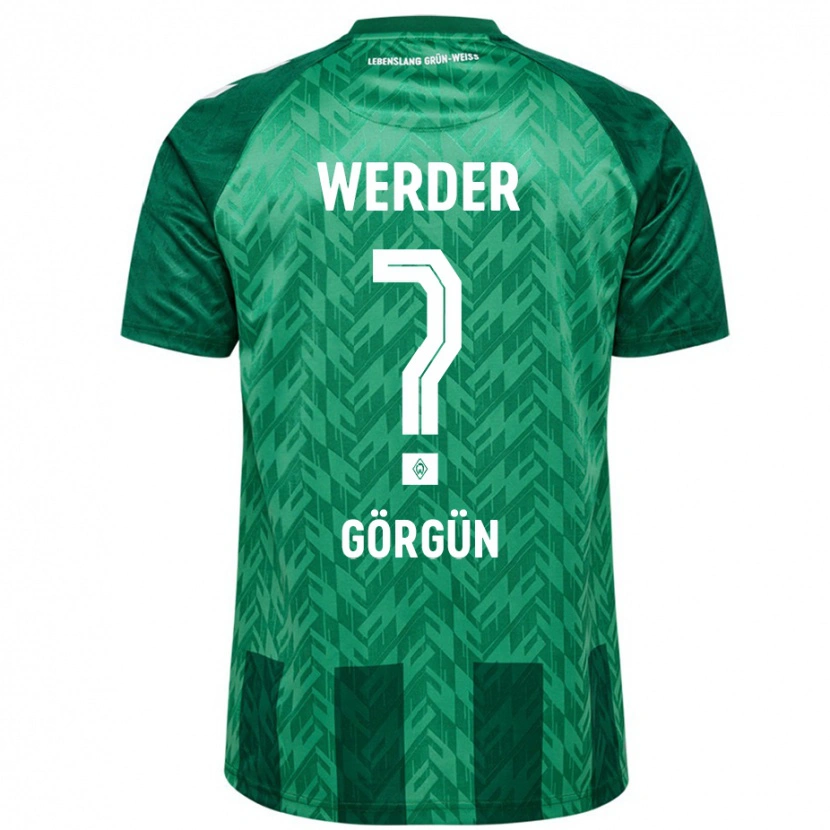 Danxen Heren Deniz-Erdem Görgün #0 Groen Thuisshirt Thuistenue 2024/25 T-Shirt