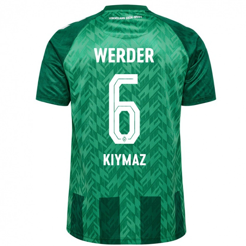 Danxen Heren Anil Kiymaz #6 Groen Thuisshirt Thuistenue 2024/25 T-Shirt