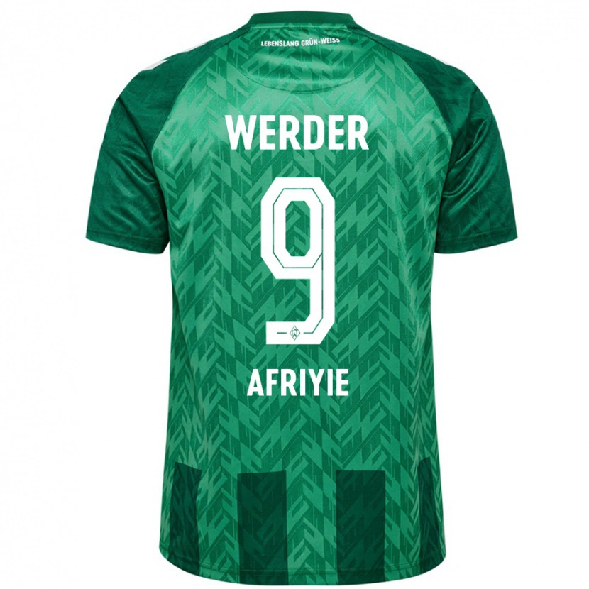 Danxen Heren Neal Afriyie #9 Groen Thuisshirt Thuistenue 2024/25 T-Shirt
