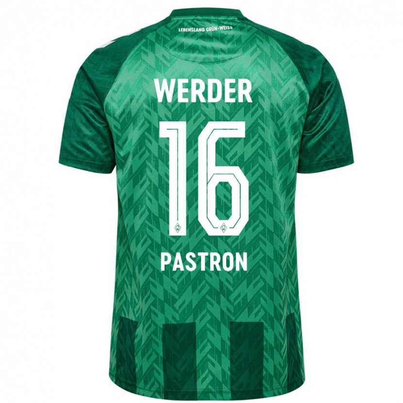 Danxen Heren Alvin Pastron #16 Groen Thuisshirt Thuistenue 2024/25 T-Shirt
