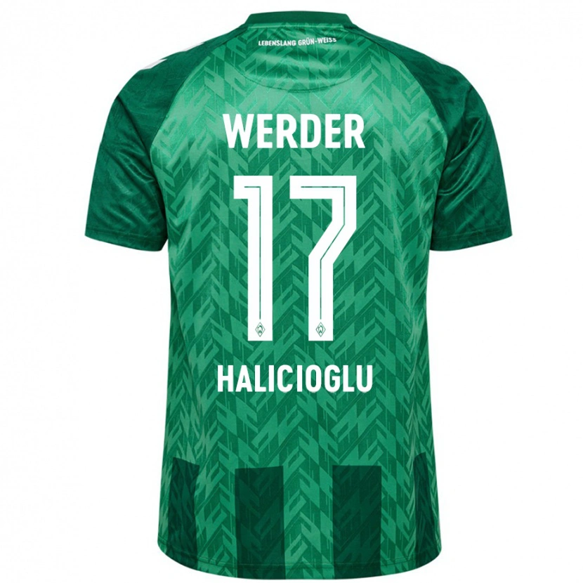 Danxen Heren Arda Halicioglu #17 Groen Thuisshirt Thuistenue 2024/25 T-Shirt