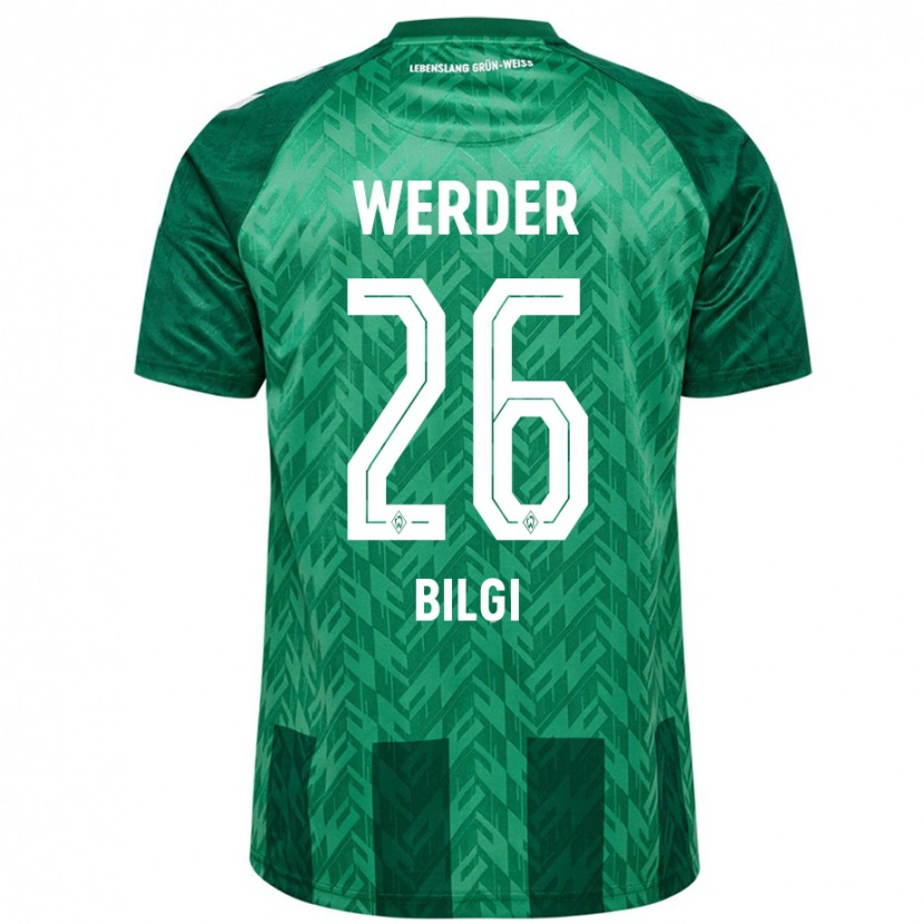 Danxen Heren Süleyman Bilgi #26 Groen Thuisshirt Thuistenue 2024/25 T-Shirt