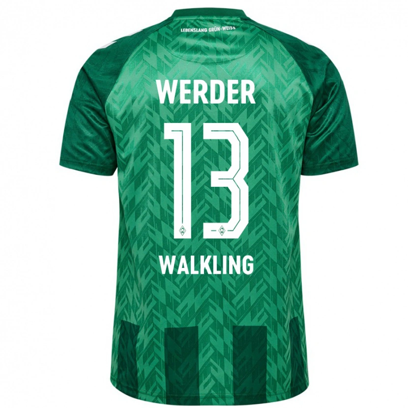 Danxen Heren Ricarda Walkling #13 Groen Thuisshirt Thuistenue 2024/25 T-Shirt