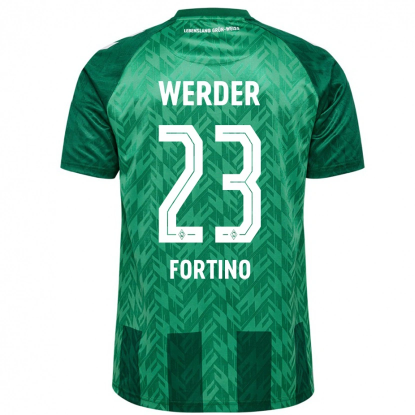 Danxen Heren Pierro Miguel Fortino #23 Groen Thuisshirt Thuistenue 2024/25 T-Shirt