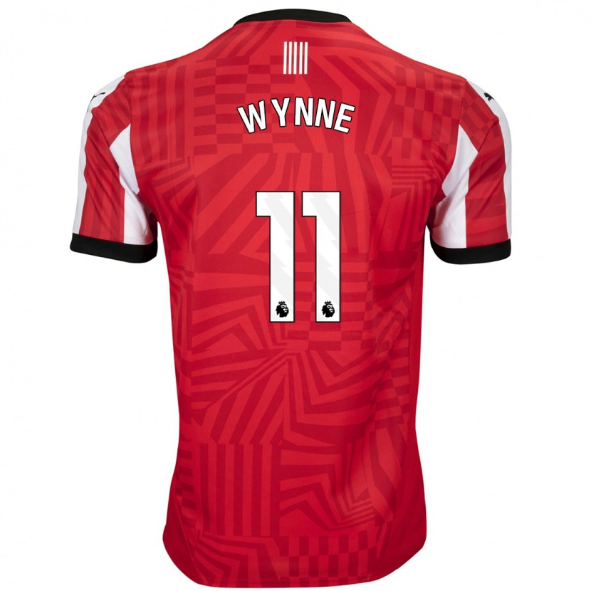 Danxen Heren Megan Wynne #11 Rood Wit Thuisshirt Thuistenue 2024/25 T-Shirt
