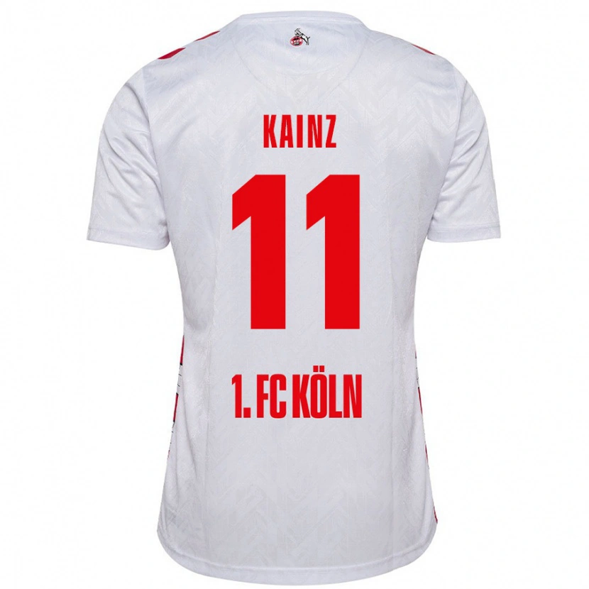 Danxen Heren Florian Kainz #11 Wit Rood Thuisshirt Thuistenue 2024/25 T-Shirt