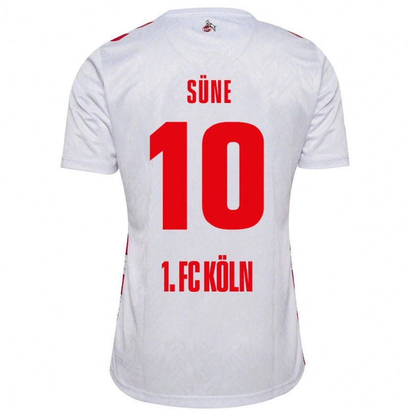 Danxen Heren Arda Süne #10 Wit Rood Thuisshirt Thuistenue 2024/25 T-Shirt