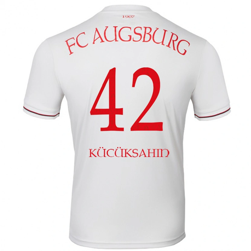 Danxen Heren Mahmut Kücüksahin #42 Wit Thuisshirt Thuistenue 2024/25 T-Shirt