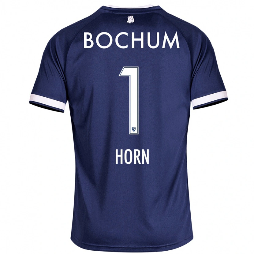 Danxen Heren Timo Horn #1 Donkerblauw Thuisshirt Thuistenue 2024/25 T-Shirt