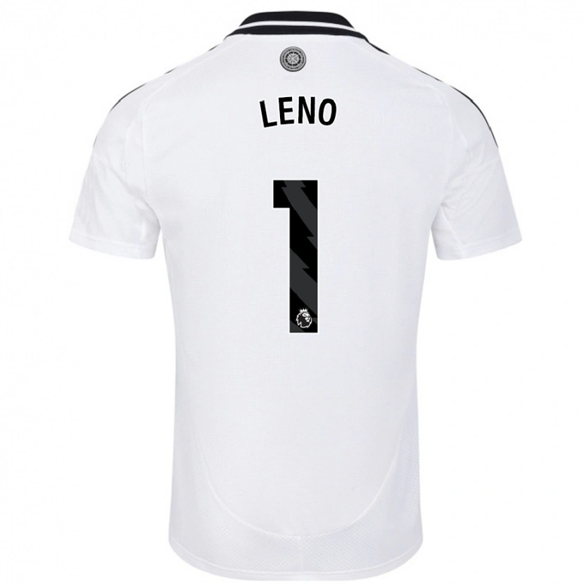 Danxen Heren Bernd Leno #1 Wit Thuisshirt Thuistenue 2024/25 T-Shirt