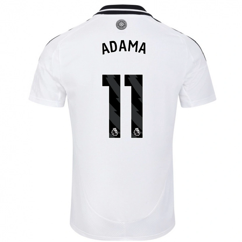 Danxen Heren Adama Traoré #11 Wit Thuisshirt Thuistenue 2024/25 T-Shirt