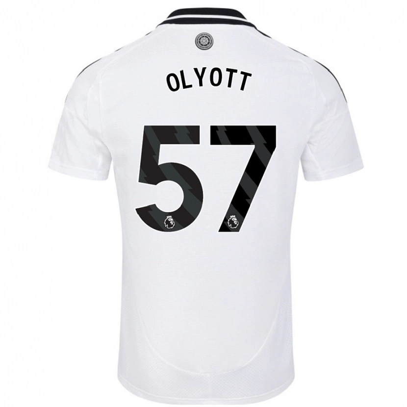 Danxen Heren Tom Olyott #57 Wit Thuisshirt Thuistenue 2024/25 T-Shirt