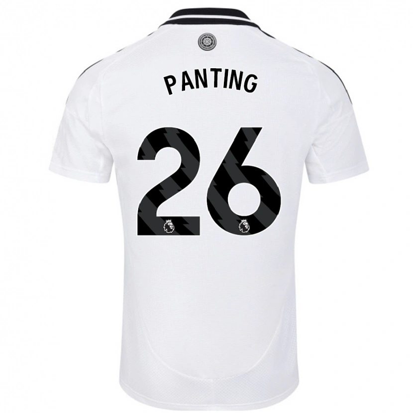 Danxen Heren Rachel Panting #26 Wit Thuisshirt Thuistenue 2024/25 T-Shirt