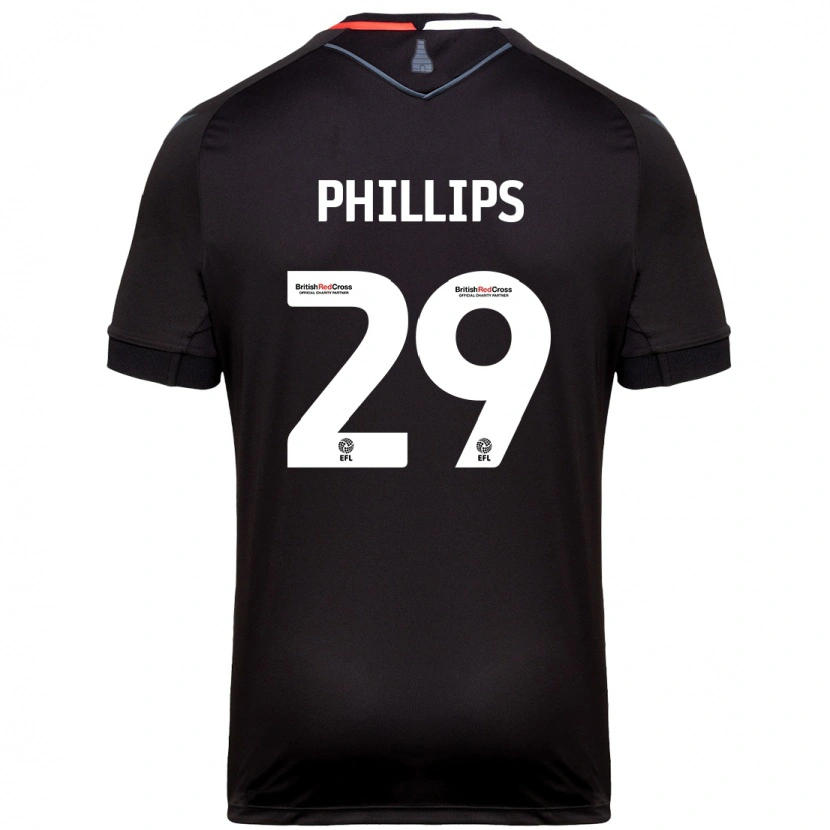 Danxen Heren D'margio Wright-Phillips #29 Zwart Uitshirt Uittenue 2024/25 T-Shirt