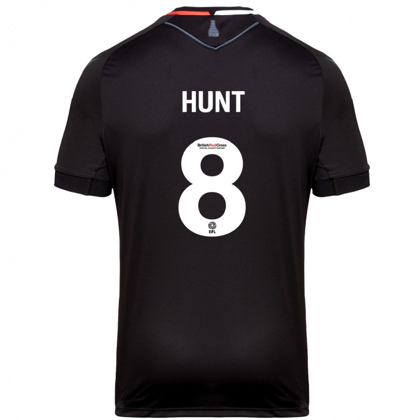 Danxen Heren Abby Hunt #8 Zwart Uitshirt Uittenue 2024/25 T-Shirt