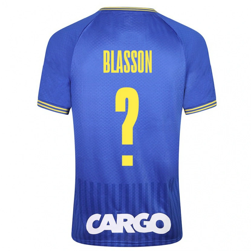 Danxen Heren Ariel Blasson #0 Wit Uitshirt Uittenue 2024/25 T-Shirt