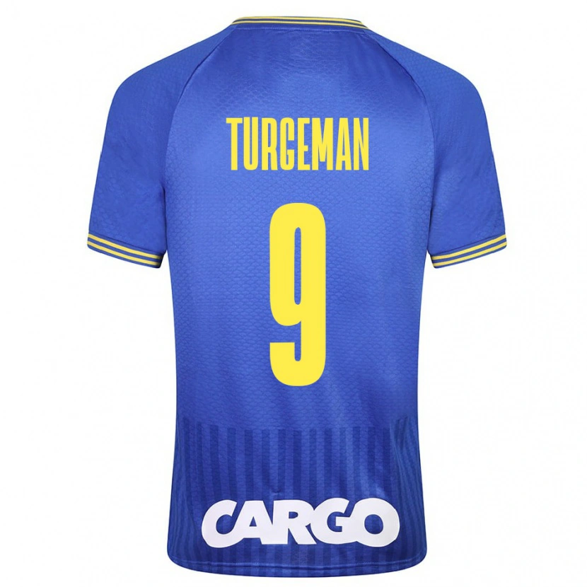 Danxen Heren Dor Turgeman #9 Wit Uitshirt Uittenue 2024/25 T-Shirt