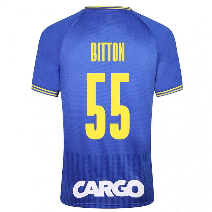 Danxen Heren Nir Bitton #55 Wit Uitshirt Uittenue 2024/25 T-Shirt