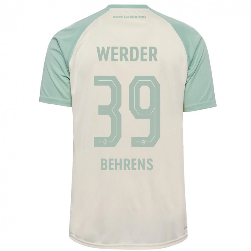 Danxen Heren Jette Behrens #39 Off-White Lichtgroen Uitshirt Uittenue 2024/25 T-Shirt