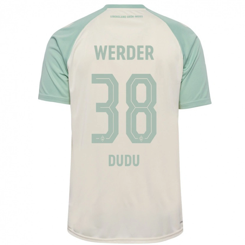 Danxen Heren Dudu #38 Off-White Lichtgroen Uitshirt Uittenue 2024/25 T-Shirt