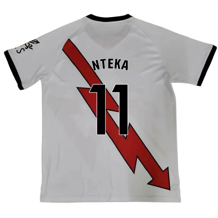 Danxen Heren Randy Nteka #11 Rood Uitshirt Uittenue 2024/25 T-Shirt