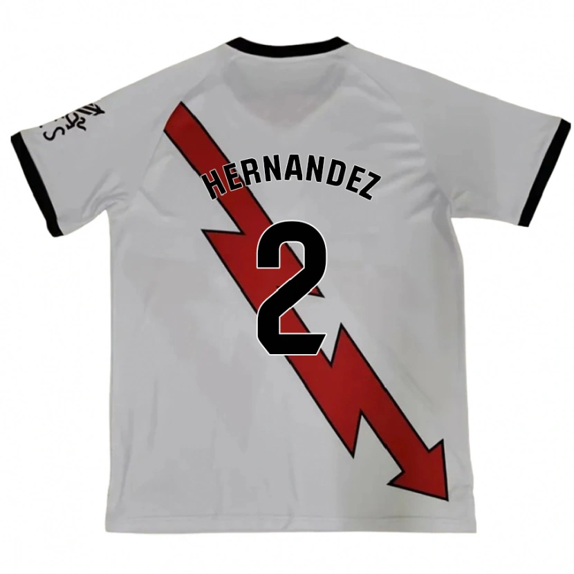 Danxen Heren Marco Hernández #2 Rood Uitshirt Uittenue 2024/25 T-Shirt